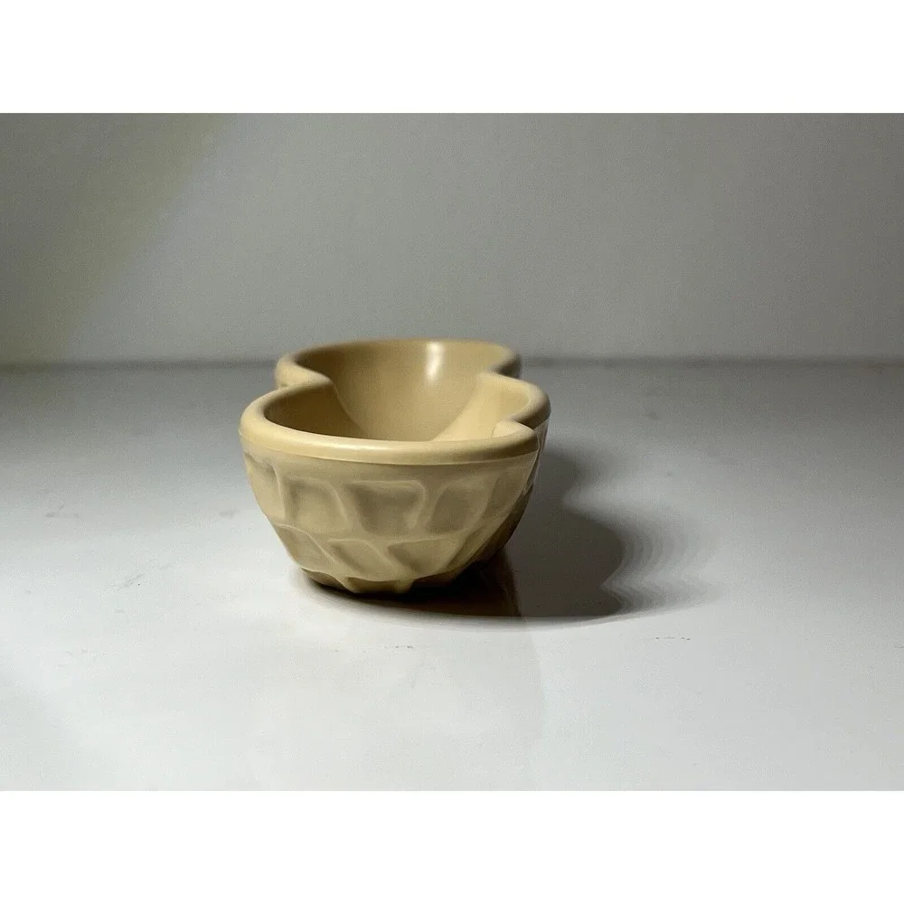 AVON Mr.Peanut Nutty Soap Dish Nut Shell Shaped Bowl Brown 6.5